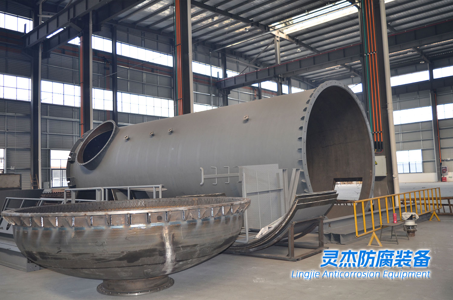 钢衬塑大型运输罐1